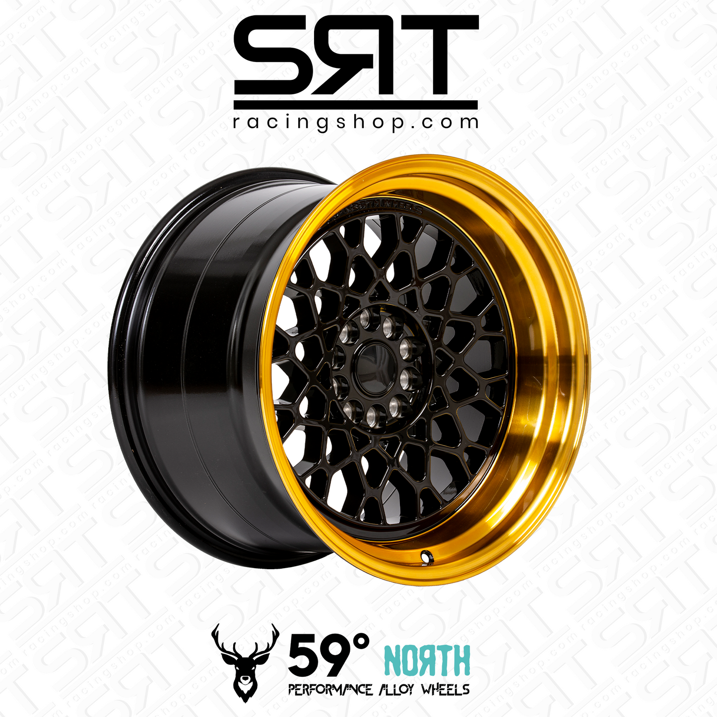 59 North Wheels D-008 Neri e Oro