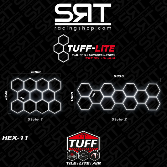 Luci LED esagonali Tuff Lite Hex11