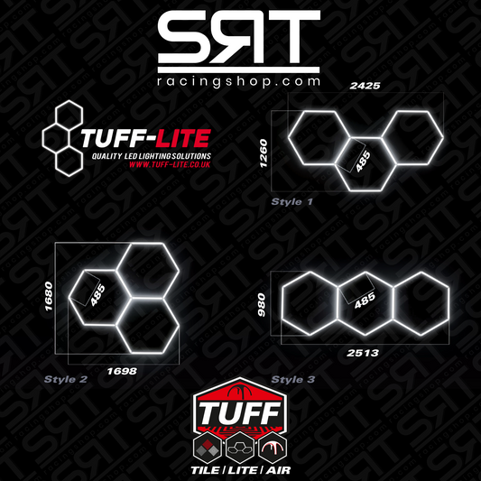 Luci LED esagonali Tuff Lite Hex3