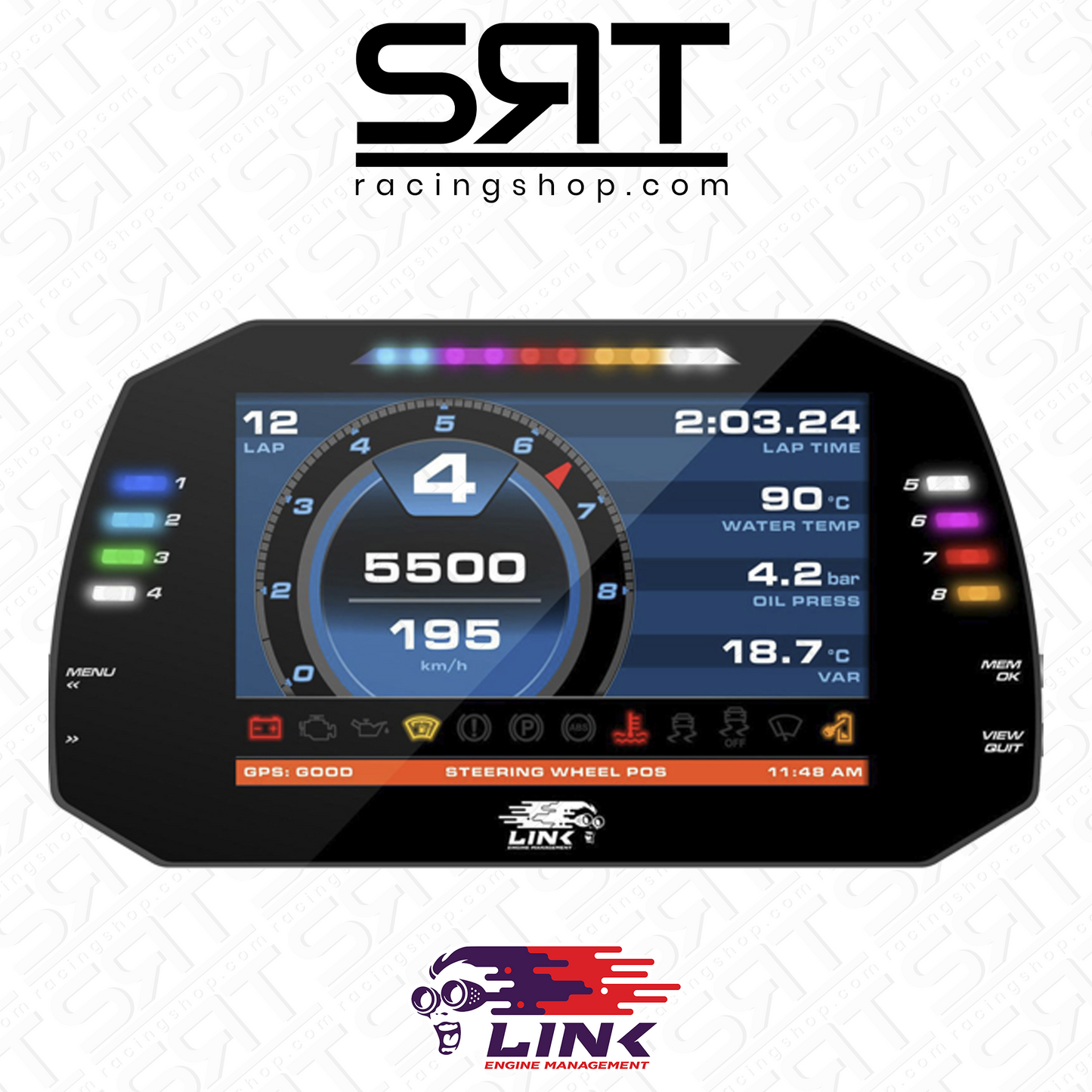 Link ECU  MXG Strada 7" Dash - Race Edition