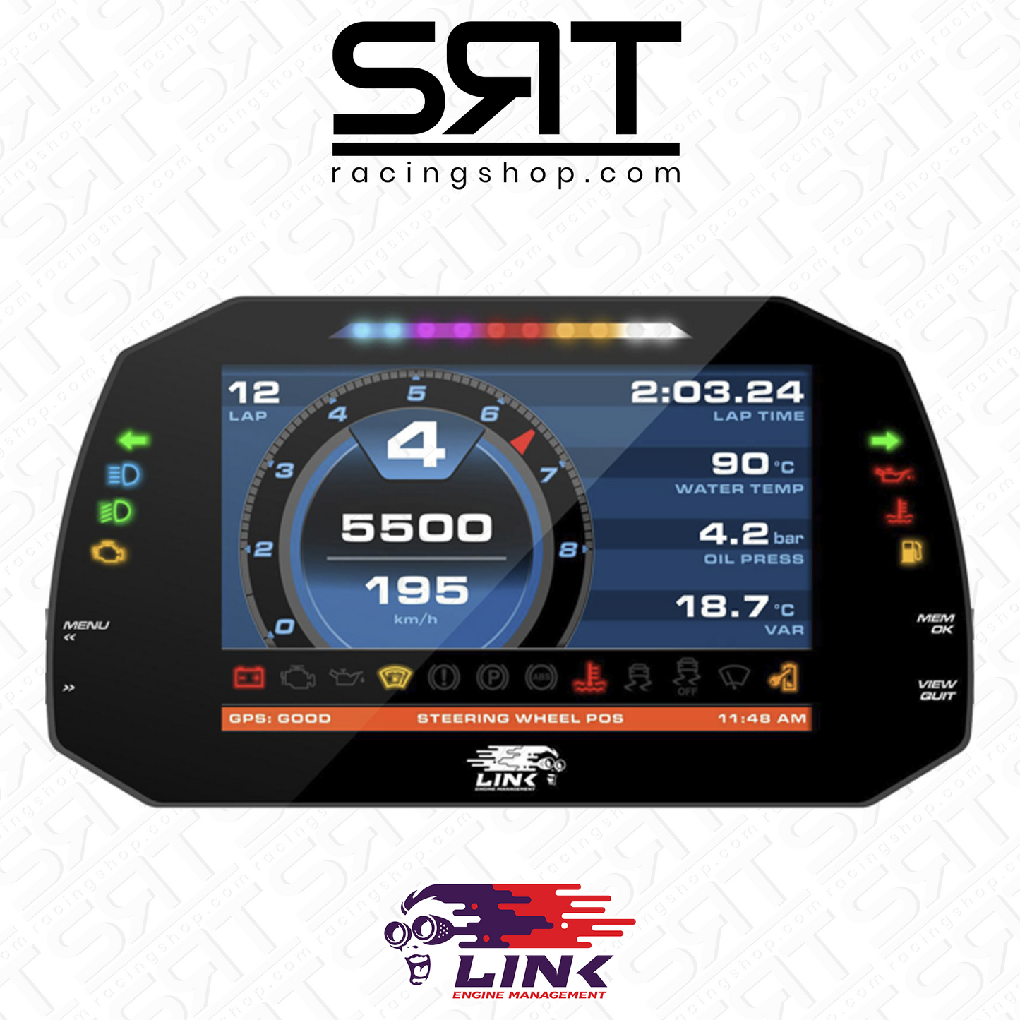 Link ECU MXG Strada 7" Dash - Street Edition