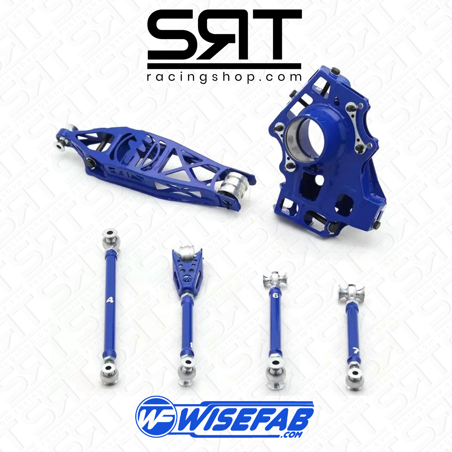 BMW E9x M3 Kit Wisefab sospensione posteriore